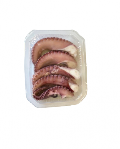 Tentacoli di polpo cotti